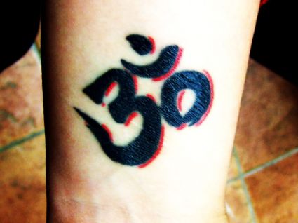 Om  Picture Tattoo